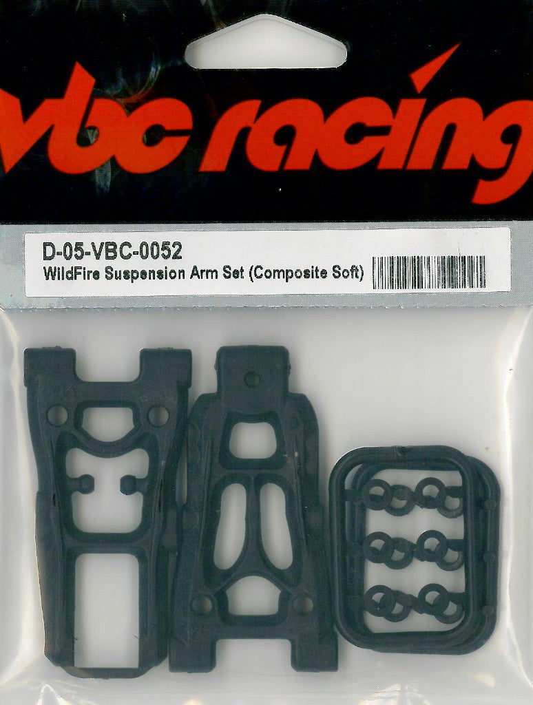 WildFire Suspension Arm Set (Composite Soft) D-05-VBC-0052
