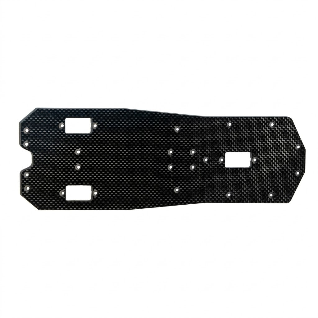 239mm Carbon Fiber Main Chassis Plate 51739