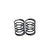 TBB Shock Spring (White-Hard) B-02-VBC-0137