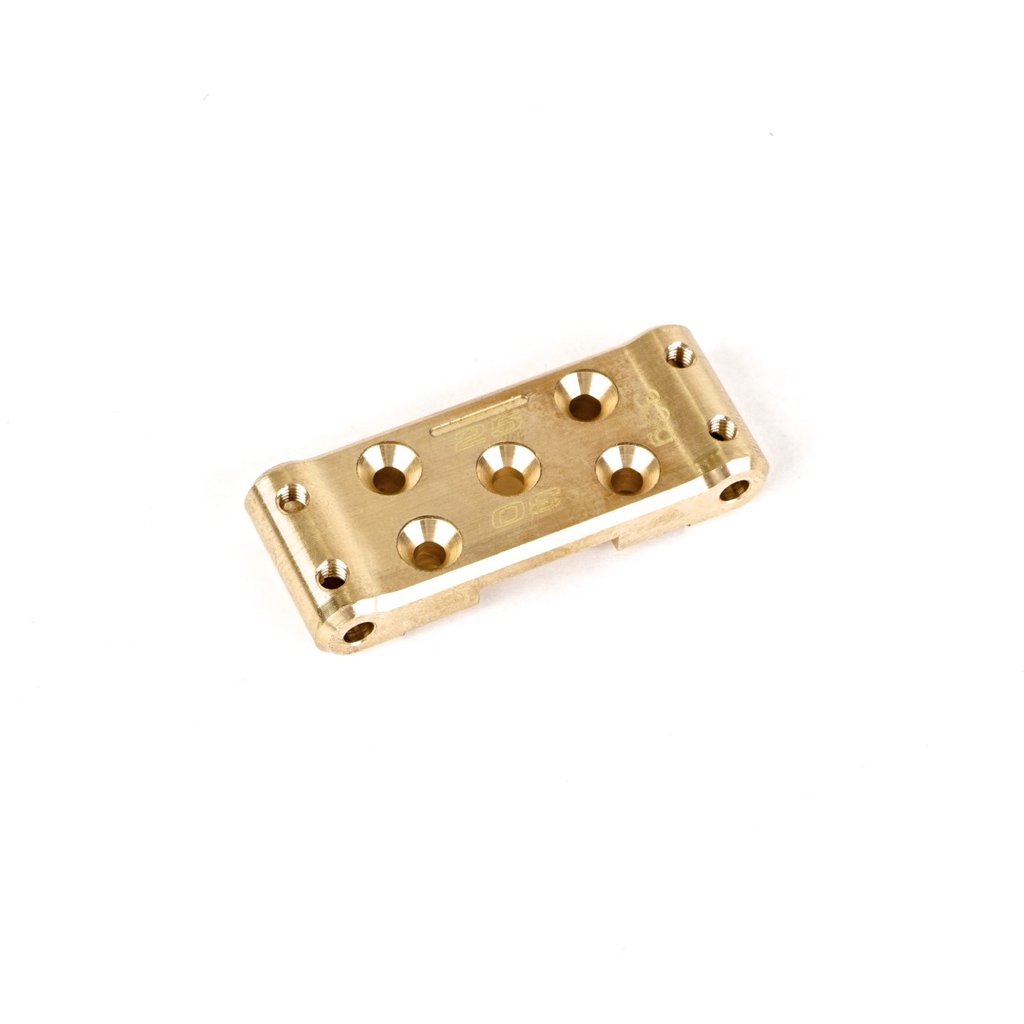Brass Front Suspension Arm Mount (33gm) B-02-VBC-6104