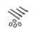 Body Posts Set D0307