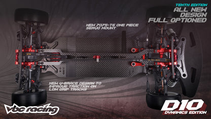 WildFireD10 Dynamics Edition 1:10 Touring Car Kit D-05-VBC-CK31