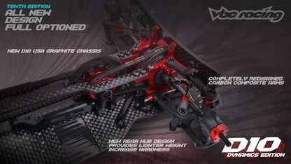 WildFireD10 Dynamics Edition 1:10 Touring Car Kit D-05-VBC-CK31