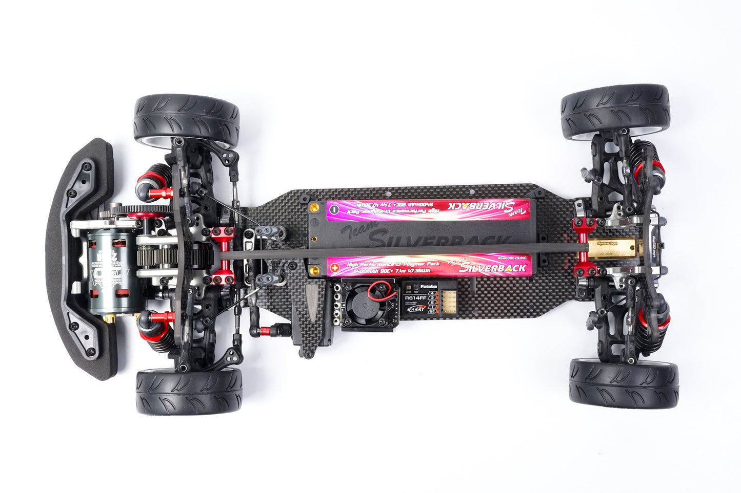 FF17 1:10 Front Wheel Drive Touring Car Kit with ESC/Motor Bundle D-05-VBC-CK27