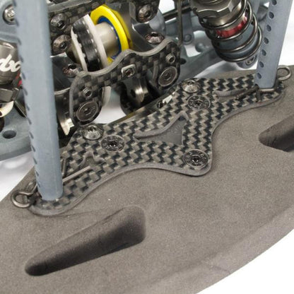 Graphite Bumper Top Plate (w/Mylaps Mount) A-01-VBC-0029-1