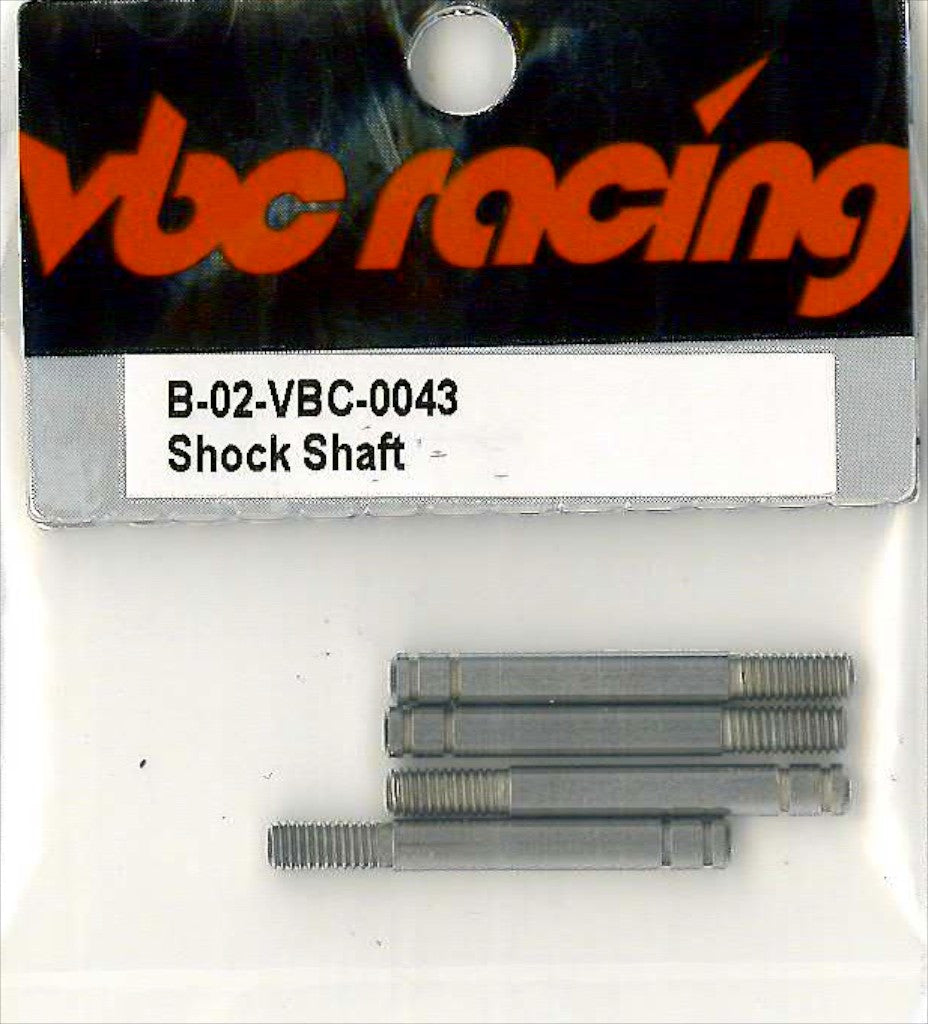 VBC Racing WildFire Shock Shafts B-02-VBC-0043