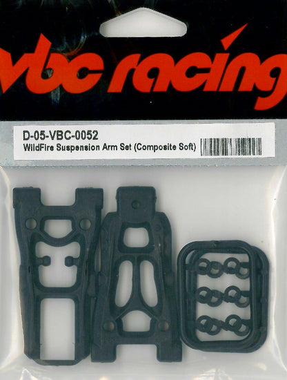 WildFire Suspension Arm Set (Composite Soft) D-05-VBC-0052