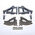 Flash04 Wide Front Arm Set (200mm) D-05-VBC-1015